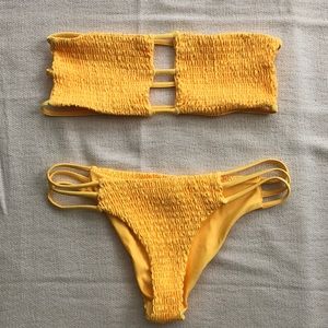 Yellow Zaful Bikini